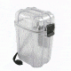 OtterBox 8000 Watertight Box w/Lanyard, 3.35x4.5x5.9in Exterior - Clear, 8000 01