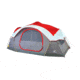 Outbound 8-Person 3-Season 2-Room Lightweight Dome Tent w/ Carry Bag and Rainfly, Red, CTI0765454