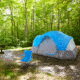 Outbound 8-Person 3-Season Lightweight Dome Tent w/Carry Bag and Rainfly, Blue, CTI0765455