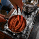 Outbound Portable Propane Gas Camping Stove w/2 Burners, Black, CTI07658131