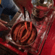 Outbound Portable Propane Gas Camping Stove w/2 Burners, Red, CTI0765813