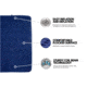 Outbound Queen Lightweight Portable Flocked Air Mattress, CTI0765565