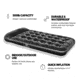 Outbound Twin Air Mattress w/ Built-In Foot Pump and Pillow, CTI0765560