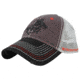 Outdoor Cap Grey/Black Mesh Back w/Winchester Logo Flat Stitched, WIN35B