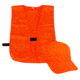 Outdoor Cap Vest/Cap Combo Adult, Blaze Orange, BLZCPV