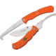 Outdoor Edge Cutlery Flip N Blaze Saw Combo, Blaze orange ergonomic, rubberized, Kraton handles, FCB30