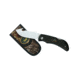 Outdoor Edge Cutlery Grip Hook Folder Knife w/ 3.2in Blade, Black, Clam Pack, 3.2in. Blade 101956