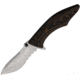 Outdoor Edge Cutlery Large Conquer Serrated Folding Knife, 5in Closed, 4in Satin Partially Serrated 8Cr13MoV Blade, Black/Orange G10 Handle, OECQ35SB