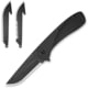 Outdoor Edge Cutlery Razor VX Assisted Opening Folding EDC Knife, 3 in, Japanese 420J2 Stainless Steel, Drop Point, Aluminum, Black, VX130BC