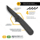 Outdoor Edge Cutlery Razor VX3in Folding Knife