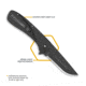 Outdoor Edge Cutlery Outdoor Edge Razor Vx1 3 Fldr Black Alum Spring Assist
