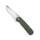 Outdoor Edge Cutlery Outdoor Edge Razor Vx3 3 Fldr Green Micarta Ss Ball Bearings