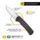 Outdoor Edge Cutlery Outdoor Edge Razor Vx5 3 Fldr Forged Carbon Ceramic Bearings