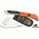 Outdoor Edge Cutlery Razor-Blaze, Orange-6 Blades w/ Mossy Oak Sheath, One size RB-20