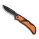 Outdoor Edge Cutlery Razor EDC Lite Folding Knives, 2.5in, Stainless Steel, Orange Rubber Overmolded Handle, RCB252C