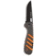 Outdoor Edge Cutlery Razor HTX Folding Knife, 3.50in, 420J2 Stainless Steel, Drop Point Blade, Gray/Orange Handle, HTX35Y6C