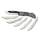 Outdoor Edge Cutlery Razor Lite Folding Knife, 3.5 in, 420J2, Grivory w/ rubberized TPR inserts, Grey/Black, RLY-50