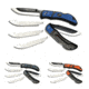 Outdoor Edge Cutlery Razor Lite Edc Knife, w/ 4 - 3in Blades, Black/Blue, Black/Gray, Black/Orange