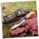 Outdoor Edge Cutlery Razor-Max Fixed Knife, 6-Blade Combo Set, 5in, Black, Blister, RMK-10C