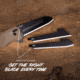 Outdoor Edge Cutlery RAZOR XD1 Folding Knife, 3in, Japanese 420J2 Stainless Steel, Sheepsfoot/Utility Blade, Glass-Filled Nylon, Heavy Duty Tan Handle, XD130AC