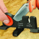 Outdoor Edge Cutlery Sharp-X Compact 2-Stage Knife Sharpener w/ Coarse-Carbide and Fine-Ceramic Abrasive Rods SX-100