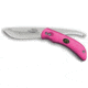 Outdoor Edge Cutlery SwingBabe Skinner/Gut Hook Blade, Pink, Clampack 102005