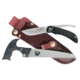 Outdoor Edge Cutlery SwingBlade-Pak Knife, Black, Clam Pack, 6in. Diamond-Cut Blade 102003