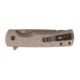 Outdoor Edge Cutlery Razor VX7 Folding Knife, 2.5in, Stainless Steel, Grey Aluminum Handle, VX725AC