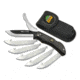 Outdoor Edge RO10C Razor Pro Folder 3.5'' 420J2 Stainless Razor/Zipper Black
