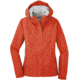 Outdoor Research Apollo Rain Jacket - Womens, Lava, Large, 2691850445008