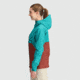 Outdoor Research Apollo Rain Jacket - Womens, Tropical/Brick, S, 2691852371006