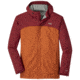 Outdoor Research Apollo Stretch Rain Jacket - Mens, Umber / Retro Red, Extra Large, 2743941843009