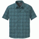 Outdoor Research Astroman Short Sleeve Sun Shirt, Men's, Washed Peacock, M 242849-washed peacock-M