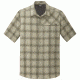 Outdoor Research Astroman Short Sleeve Sun Shirt, Mens, Cairn Plaid, S, 242849-cairn plaid-S
