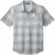 Outdoor Research Astroman Short Sleeve Sun Shirt - Mens, Lead Plaid, Extra Large, 2822781991009