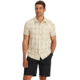 Outdoor Research Astroman Short Sleeve Sun Shirt - Mens, Oyster Plaid, S, 2822782709006