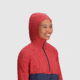 Outdoor Research Astroman Sun Hoodie - Womens, Rhubarb/Naval Blue, XL, 2799812335009