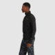 Outdoor Research Baritone Quarter Zip - Mens, Black, 2XL, 3004980001010