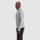 Outdoor Research Baritone Quarter Zip - Mens, Light Pewter Heather, Extra Large, 3004981811009