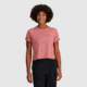 Outdoor Research Essential Boxy Tee - Womens, Rhubarb Heather, XL, 3002622408009