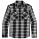 Outdoor Research Feedback Flannel Twill Shirt - Mens, Black Plaid, Medium, 3005131107007