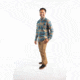 Outdoor Research Feedback Light Flannel Shirt - Mens, Harbor, Medium, 3001242447007