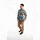 Outdoor Research Feedback Light Flannel Shirt - Mens, Harbor, Medium, 3001242447007