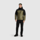 Outdoor Research Helium Down Hoodie Jacket - Mens, Ranger Green/Black, S, 2775722779006