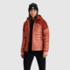 Outdoor Research Helium Down Hoodie - Womens, Cinnamon/Brick, Extra Small, 2775912528005