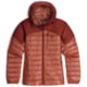 Outdoor Research Helium Down Hoodie - Womens, Cinnamon/Brick, Extra Small, 2775912528005
