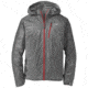 Outdoor Research Helium II Jacket - Mens, Pewter/Tomato, Large, 2429691350008