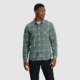 Outdoor Research Kulshan Flannel Shirt - Mens, Balsam, Medium, 3000910765007