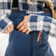 Outdoor Research MT Baker Storm Bibs - Womens, Elk/Naval Blue, Extra Small, 2832102053005