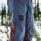 Outdoor Research MT Baker Storm Bibs - Womens, Elk/Naval Blue, Small, 2832102053006